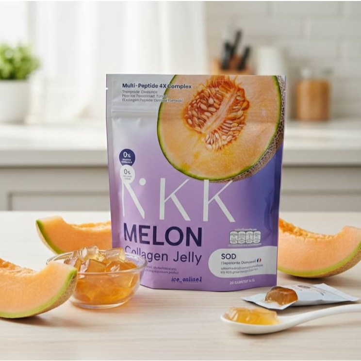 คอลลาเจน เมล่อน 1 ห่อใหญ่ NKK SKIN MELON COLLAGEN