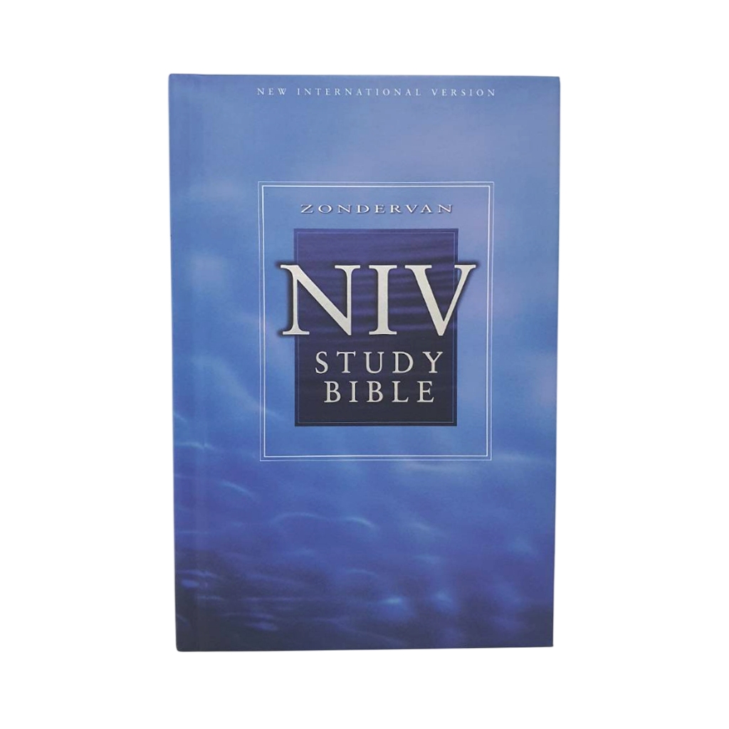 Zondervan NIV Study Bible Personal Size Hard Cover (IBS1077) 40% off (From 999 to 599 THB)   99.99% Positive - Blemished