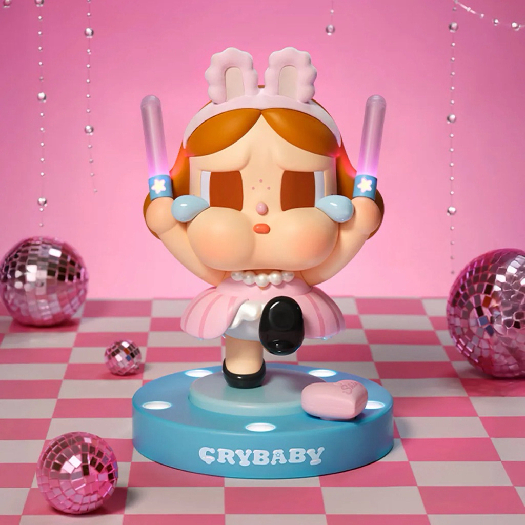 🔥พร้อมส่ง🔥ส่งด่วน✨🇹🇭[ใหม่ในซีล] โคมไฟ CRYBABY SHINY SHINY Series - Lamp 🌟💡แท้💯 POPMART