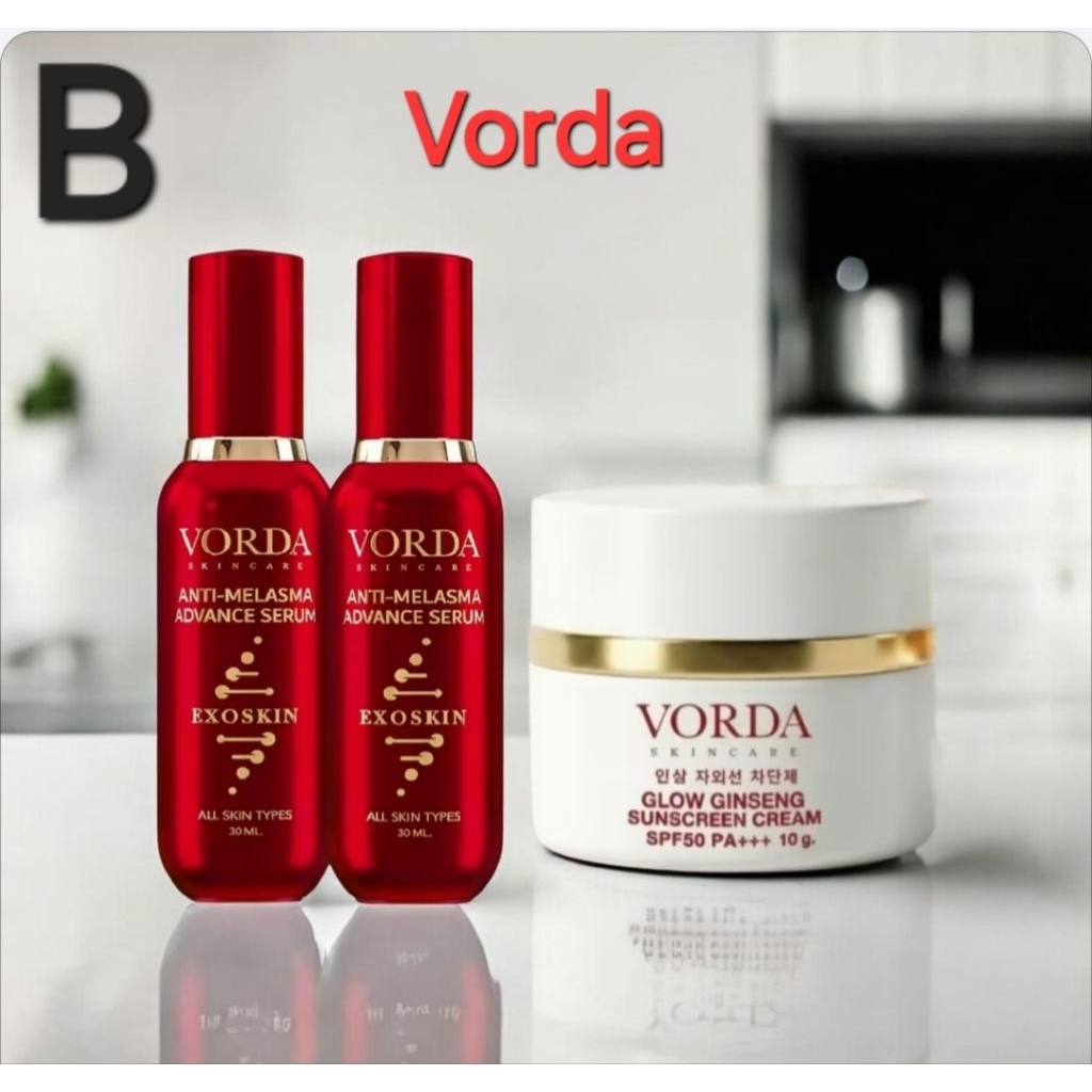 พร้อมส่ง / วอด้า​ แอนตี้​ เมลาสม่า​ แอดวานซ์​ เซรั่ม​ + วอร์ด้า​ แอนตี้​ เมลาสมา​ แอดวานซ์​ ครีม​