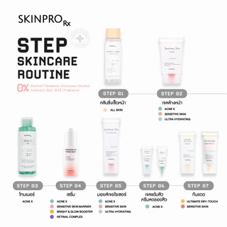 SKINPRO Rx Sensitive Skin Barrier Serum เซรั่มสูตรสำหรับผิวแพ้ง่าย 30ml.