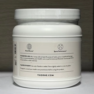 THORNE Creatine - Micronized Creatine Monohydrate Powder - 90 Servings บำรุงกล้ามเนื้อและเสริมสร้างการทำงานของสมอง
