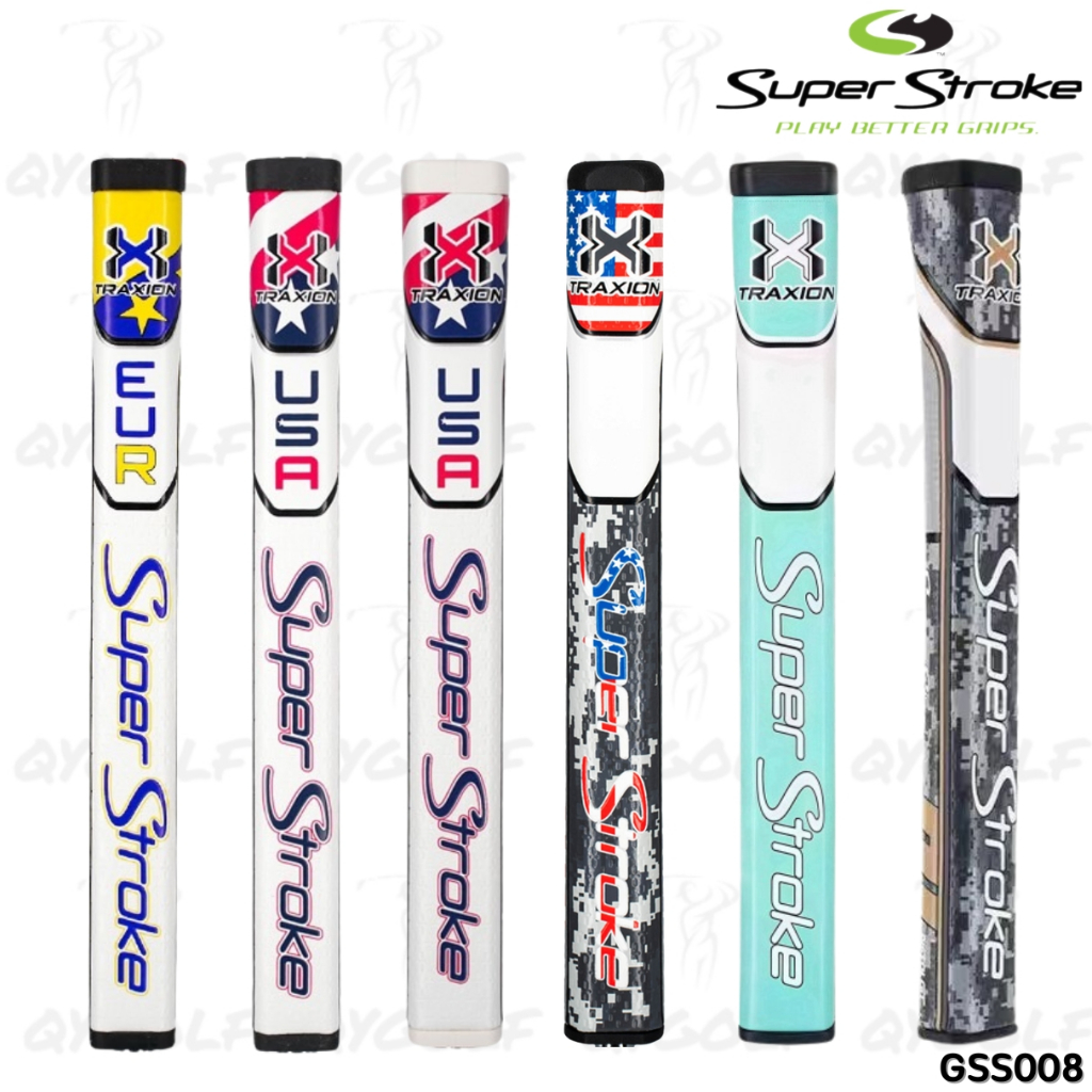 กริปไม้กอล์ฟ กริปพัตเตอร์กอล์ฟ (GSS008) Golf Grip Traxion Series ให้สัมผัสนุ่มนวลและหนึบมือ