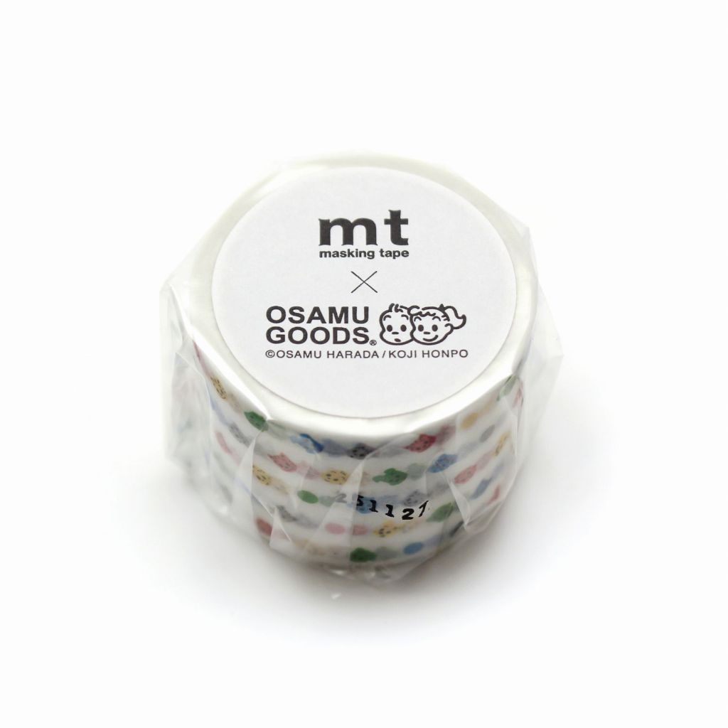 mt x OSAMU GOODS Dot (MTOSAM04) / เทปตกแต่งวาชิ ลาย Dot แบรนด์ mt masking tape ประเทศญี่ปุ่น