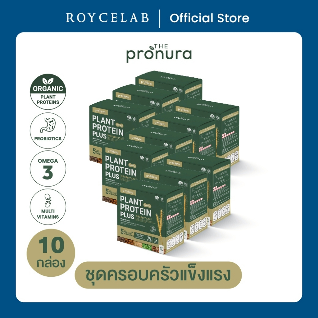 Organic Complete Plant Protein 100% ปราศจากสารเคมี - The Pronura  โปรตีนพืช ออแกนิกแท้