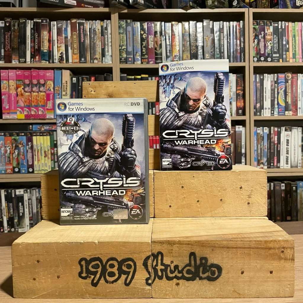 Crysis warhead : ลิขสิทธิ์แท้ กล่องeng แผ่นเกมพีซี Pc