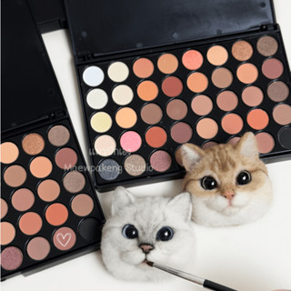 พาเลทสีตกแต่งตุ๊กตา Palette พาเลทสีฝุ่น เนื้อแมตต์  สำหรับงา…