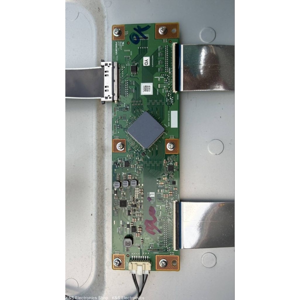 T-Con Sharp LC-60UA6500X , 4T-C60CK1X , 4T-C60AH8X  พาร์ท 1P-0171X00-40SB อะไหล่แท้/ของถอดมือสอง รับ