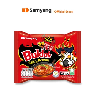 [แพ็ก 5 ซอง] Samyang Buldak Spicy Ramen 2X Spicy | ซัมยัง บูลดัก สไปซี่ ราเมง 2 เอ็กซ์ สไปซี่ (140g.x5)
