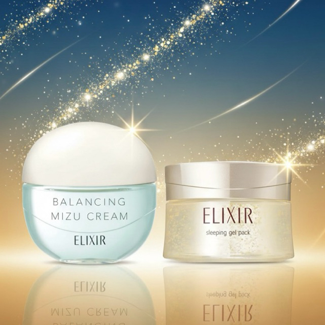 พร้อมส่ง Elixir ครีมบำรุง สลีปปิ้งเจล มาส์ก ของแท้จากญี่ปุ่น