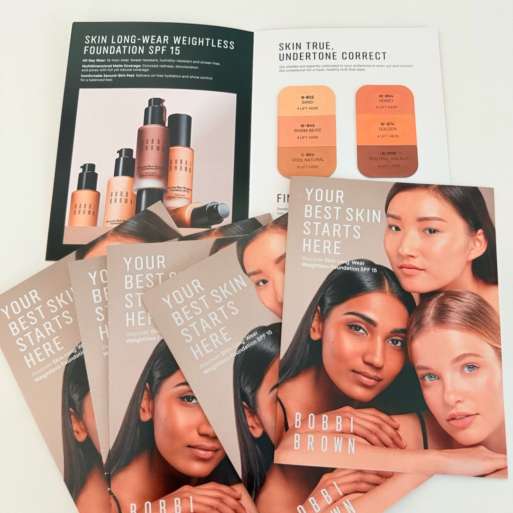 🎗️ได้6เฉดสี🎗️  Bobbi Brown  Weightless Skin Oil-Controlling Foundation