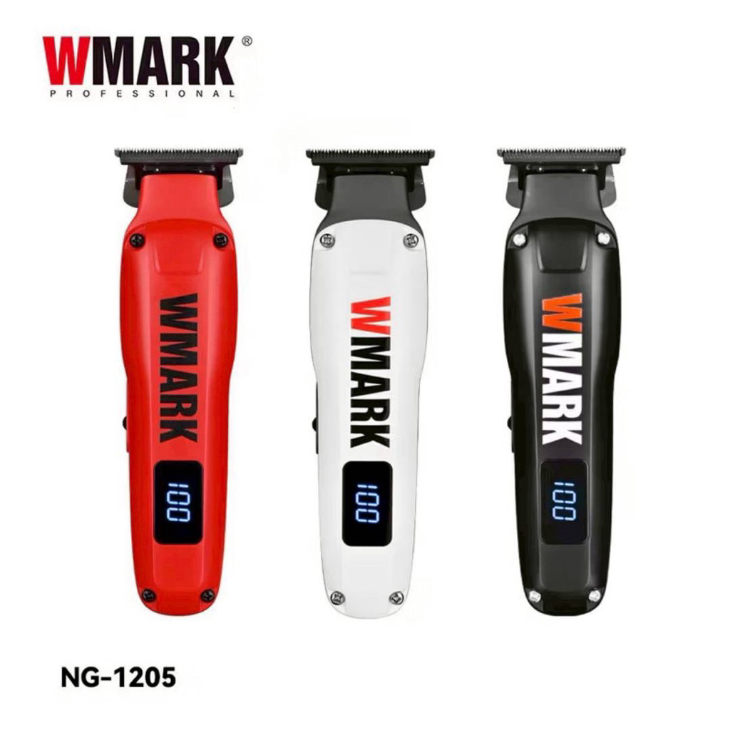 ปัตตาเลี่ยน WMARK NG-1205 ปัตตาเลี่ยนไฟฟ้า กรรไกรแกะสลัก สำหรับร้านตัดผม มืออาชีพ ชาร์จไฟได้ ขายดี ร
