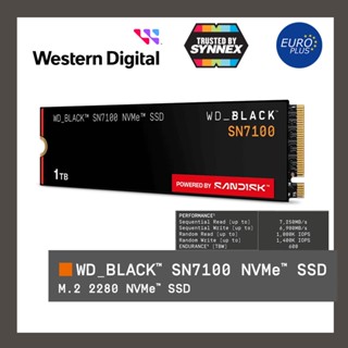 SSD M.2 1tb WD Black SN7100 NVMe PCIe Gen4 --- ประกันไทย 5 ป…