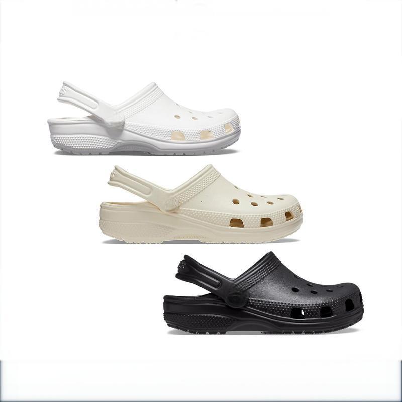 ของแท้ CS Classic Clog รองเท้าลำลองผู้ใหญ่ Unisex sandals - Bone/White 10001-2Y2/100