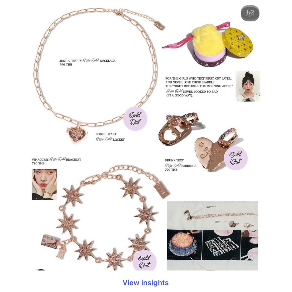 yvis x bunny paloy brinkty ต่างหู พร้อมส่ง (ส่งด่วน) ❤️