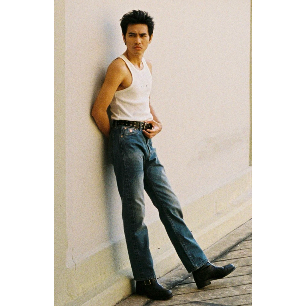 C P S STRAIGHT WASHED JEANS WITH JOEY PHUWASIT SIZE 32