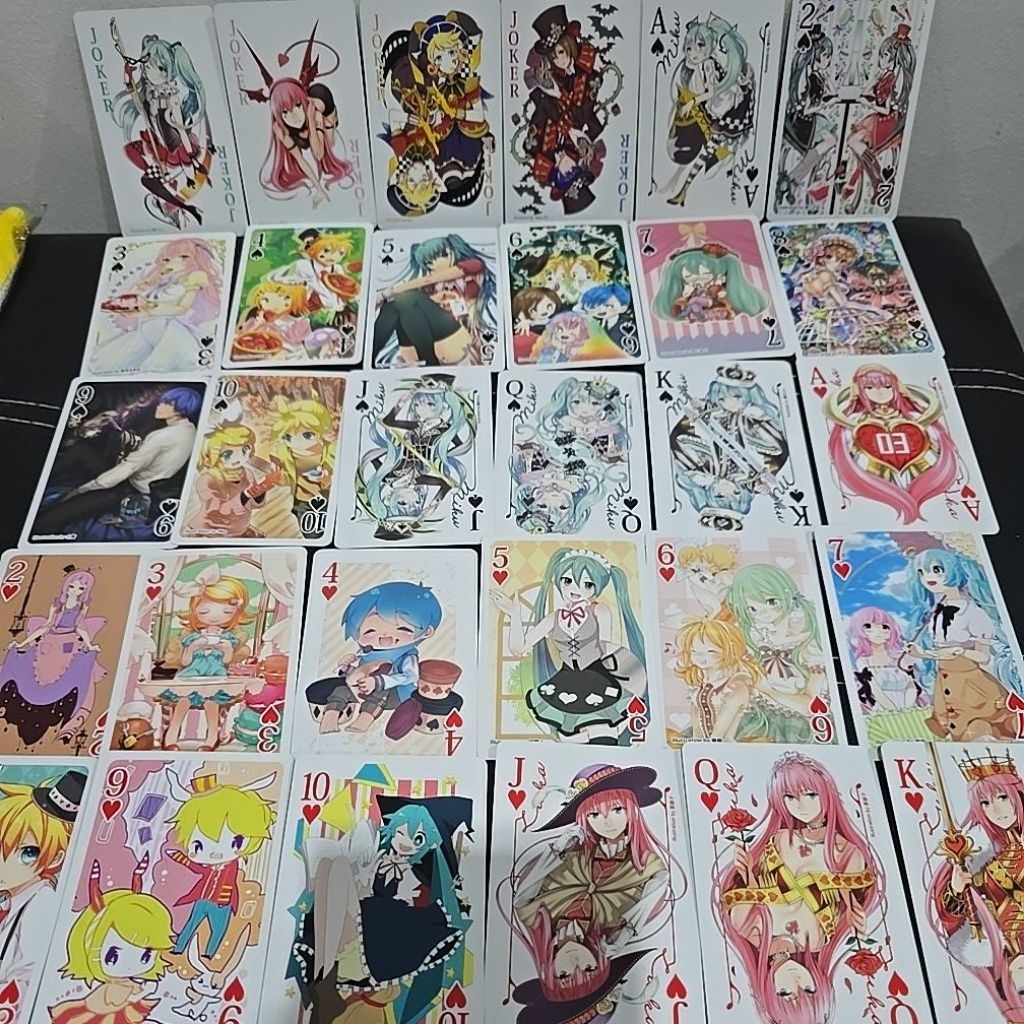 🇹🇭 การ์ด ไพ่ อนิเมะ Hatsune Miku ลิขสิทธิ์แท้🇯🇵 Vocaloid ฮัตสึเนะ มิกุ มิคุ Anime Playing Card Ensky