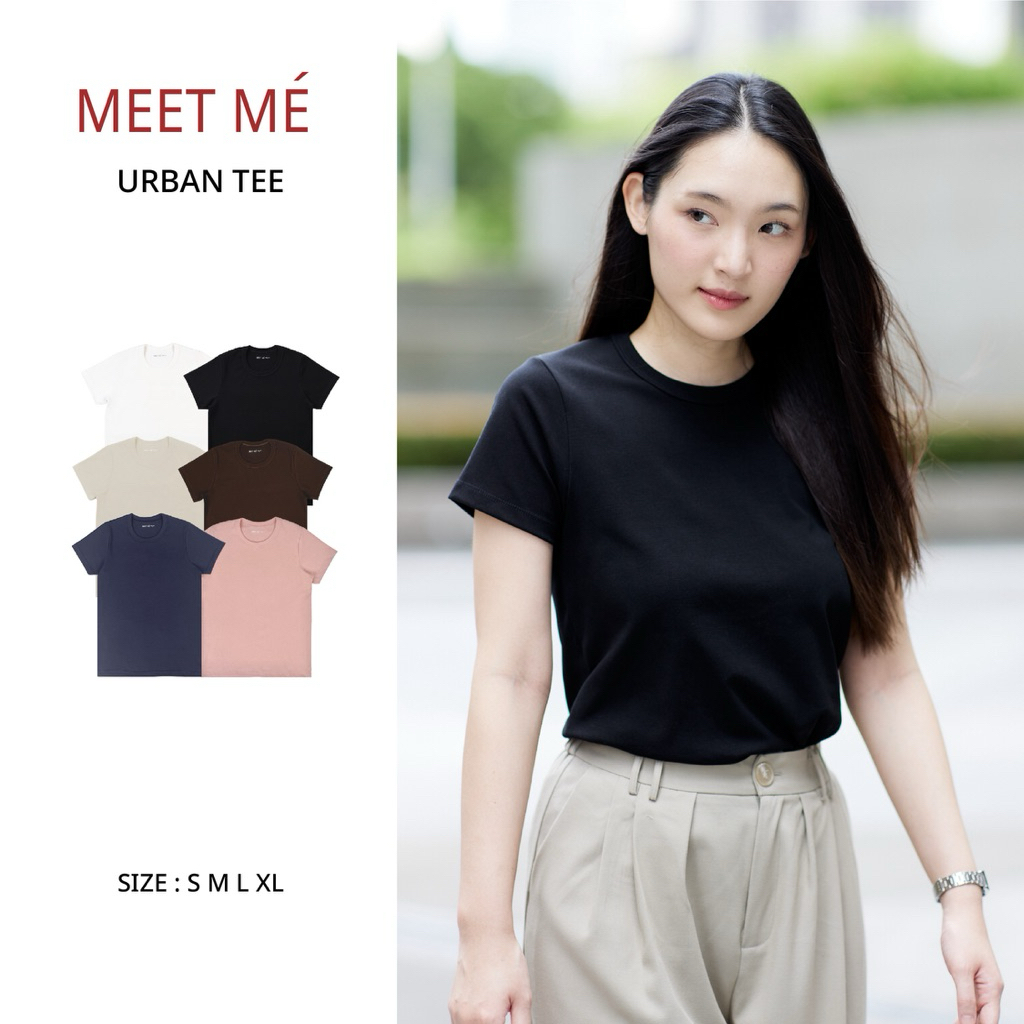 MEET ME - Top 0014 I URBAN TEE เสื้อยืด