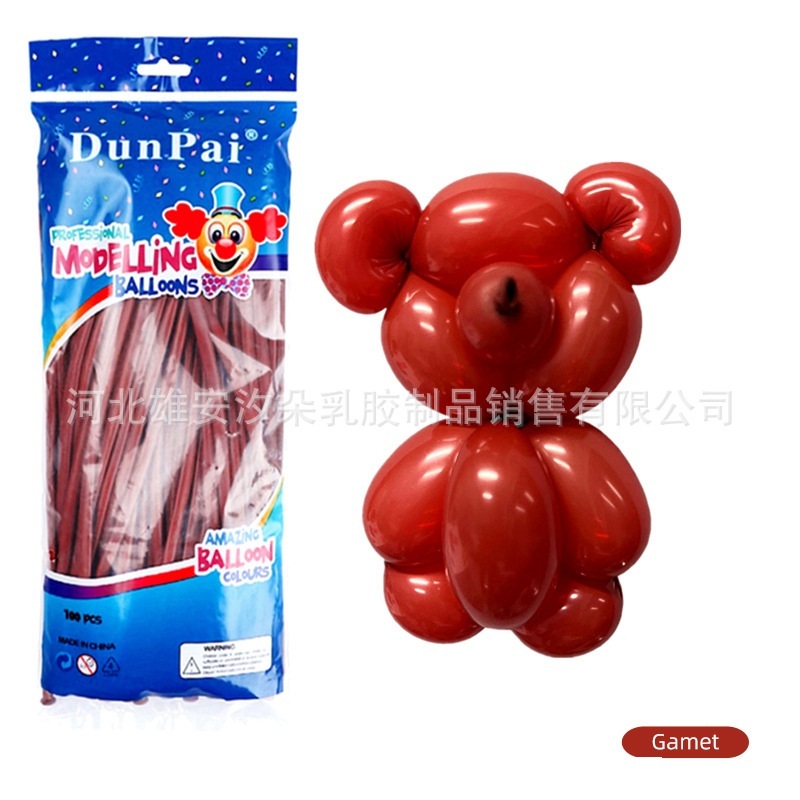 ส่งจากไทย ลูกโป่งดัด (Magic Balloons) ลูกโป่ง ไส้เป็ด ลูกโป่งยาว สีด้าน 10ชิ้น 50 ชิ้น ราคา ถูกที่สุด ดีลบีเคเค แกลเลอรีภาพที่ 9