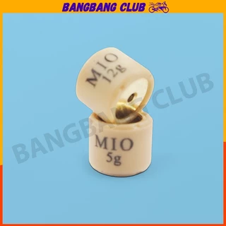 เม็ดตุ้มถ่วงน้ำหนัก 5-12g เม็ดเล็ก ใส่รถ MIO FINO NOUVO NOUVO-MX TTX ราคาต่อเม็ด ทองเหลืองเเท้ เม็ดตุ้ม มีโอ ฟีโน่