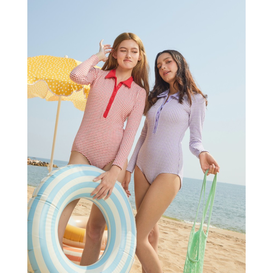 (พร้อมส่งในไทย) TOFFY SWIMSUIT - Wildblueyonder