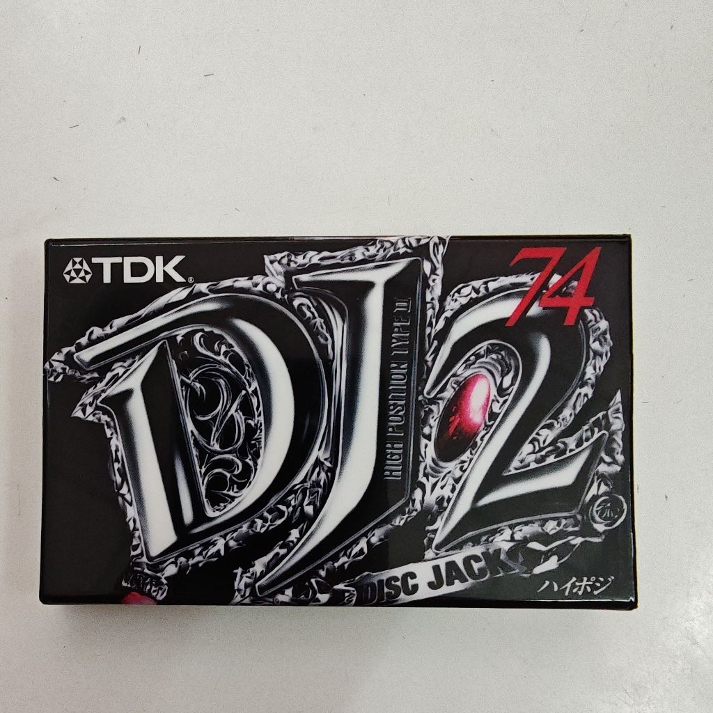 ม้วนเทปเปล่า TDK DJ2 74 ในซีล