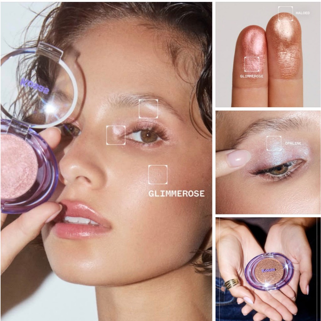 Kosas Shiny Objects Powder Highlighter : Lip and Foundation