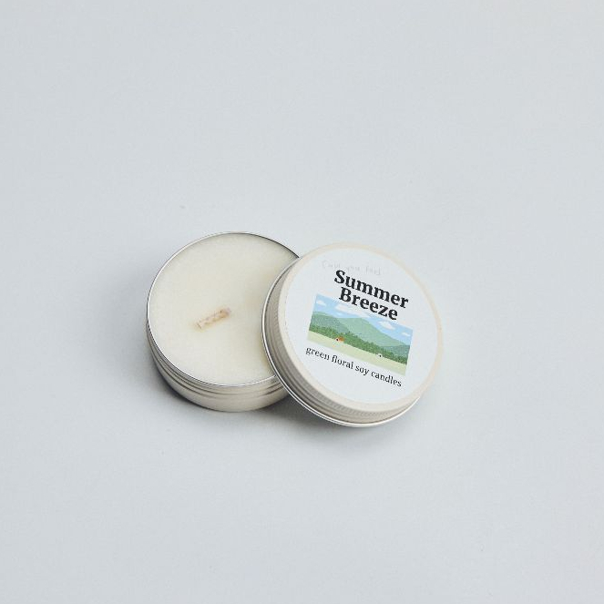 Summerstuff.marine - SOY WAX CANDLES กลิ่น SUMMER BREEZE (60 g) - เทียนหอม เทียนหอมไขถั่วเหลือง