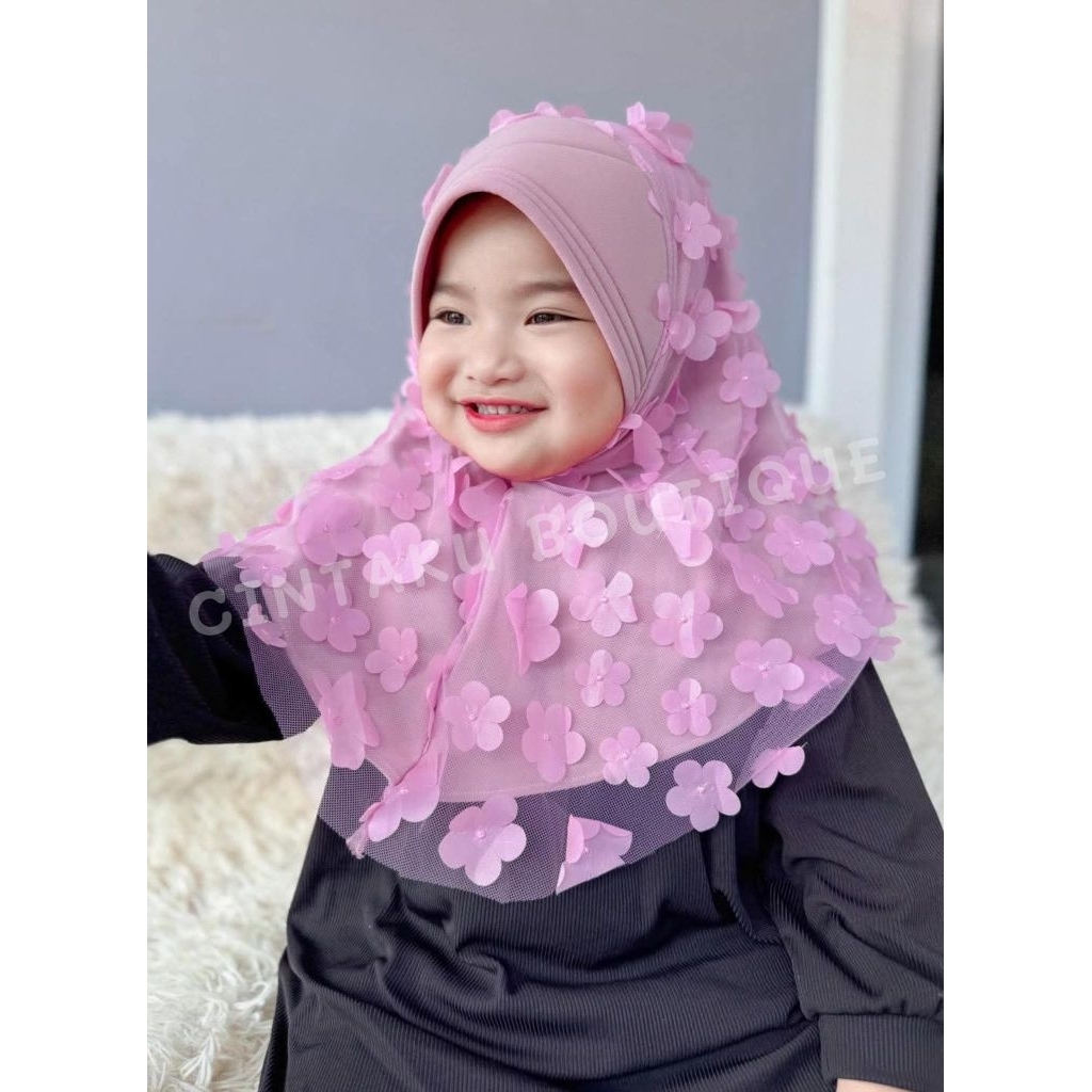 ผ้าคลุมผ้ายืดสำเร็จ 2 ชั้น(มุ้ง) เด็ก 💖