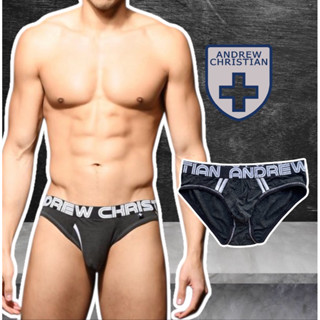 กางเกงในชาย Andrew.บรีฟ สีดำเทา 2 แบบ size S-L