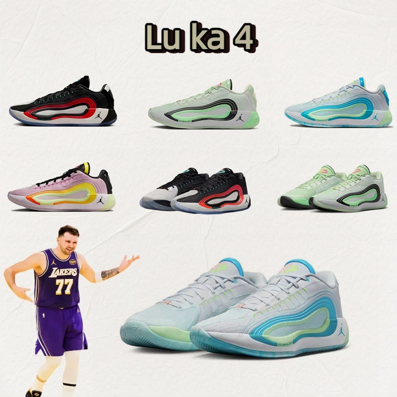 แบรนด์ใหม่ Luka 4 รองเท้าบาสเกตบอล ทนทาน ต่อต้านการลื่น ใช้ในสนามจริง
