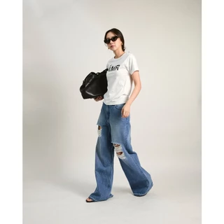 AMR DE SAISON ( AIMER ) - AMR Slim Fit T-shirt เสื้อยืดโลโก้