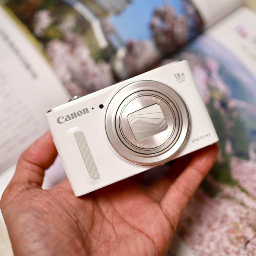 กล้องดิจิตอล Canon POWERSHOT SX610HS🤍WHITE🤍