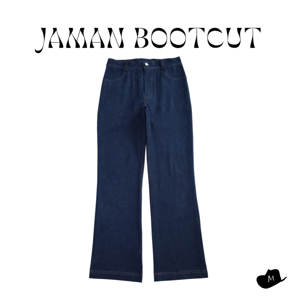 JAMANBKK / JAMAN BOOTCUT / กางเกงยีนส์ข้าม้า(เล็ก)
