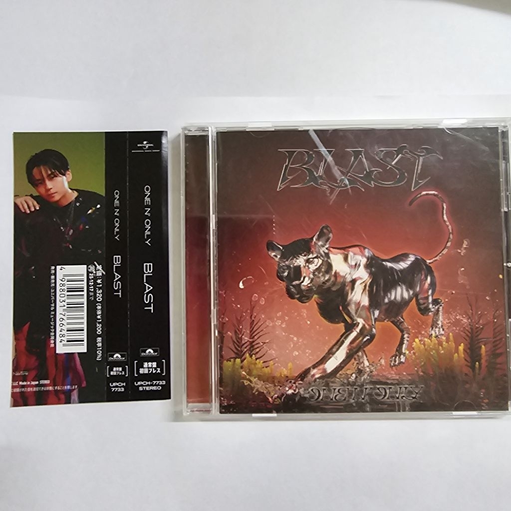 ONE N' ONLY - BLAST (Standard Edition / First Press) แกะแล้ว สภาพดี ไม่มีการ์ด 
Unseal, No Photocard