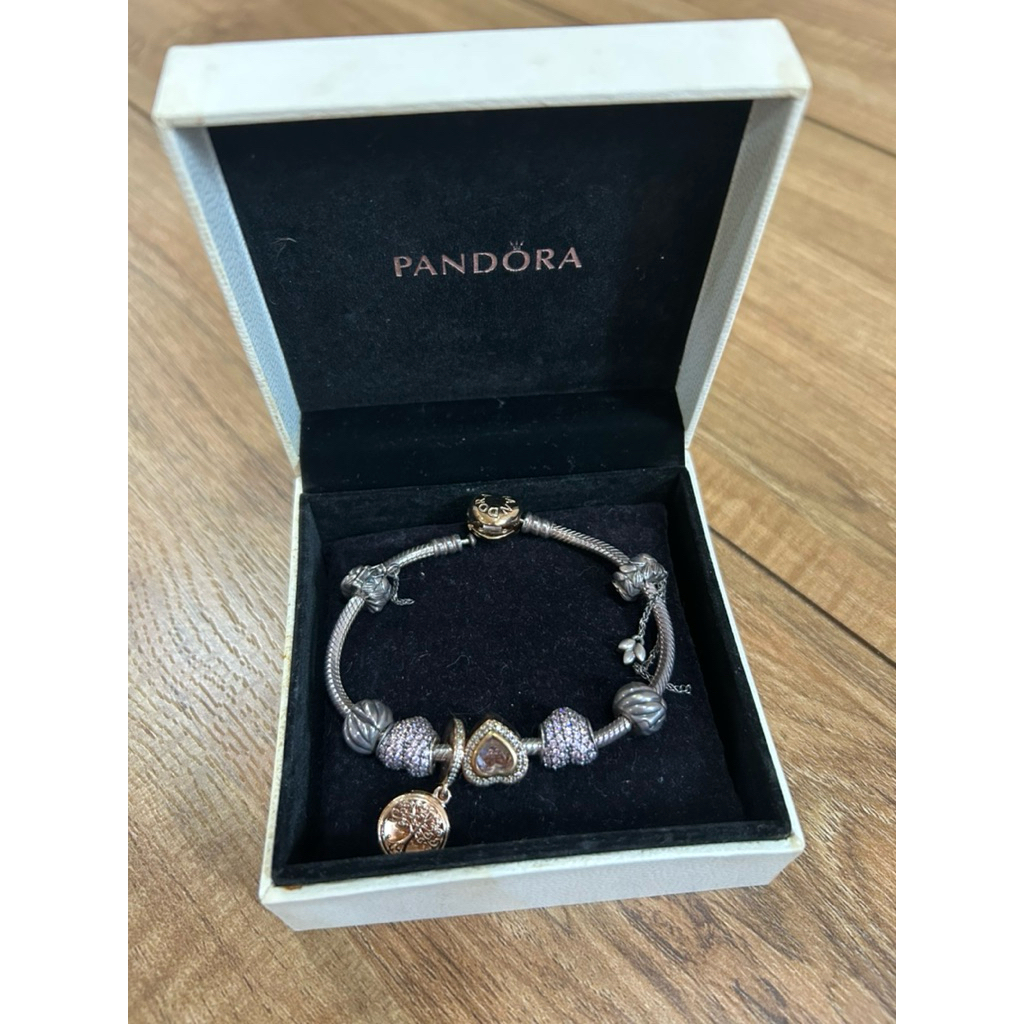 ส่งต่อ Pandora เอาไปขัดที่ช้อปเองเหมือนได้ใหม่ พร้อมกล่อง ตามภาพ กำไรเบอร์ 17 ของแท้100% ไม่ขายแยกค่
