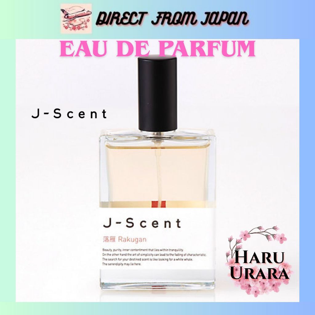 【ส่งตรงจากญี่ปุ่น】J-Scent Rakugan Eau de Parfum