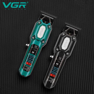 VGR V600&V900 ปัตตะเลี่ยนตัดทรงผม ตัดผมเท่ แต่งลาย พร้อมหน้าจอLCD แสดงผล