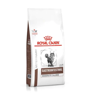 Royal Canin Gastro intestinal Moderate Calorie 2 Kg อาหารแมวประกอบการรักษาโรคทางเดินอาหาร จำกัดพลังงาน 2 Kg