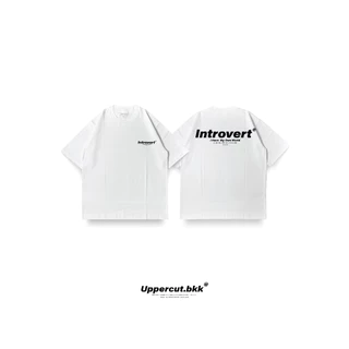 เสื้อยืด Streetwear Oversize ผู้ชาย สกรีนลาย U-038"มีเก็บเงินปลายทาง"