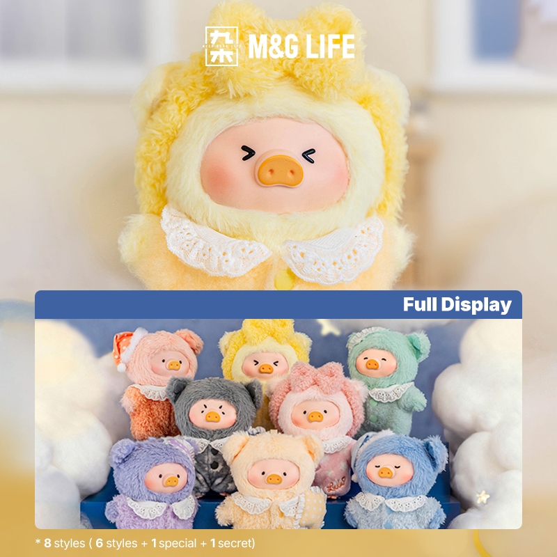 M&G LIFE x LuLu Dreaming Wonderland Series 1 pcs Blind Box Vinyl Plush Toys