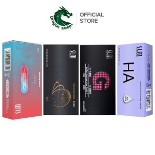 SLM ซีรี่ส์ 2 รวมถุงยางอนามัยชนิด บาง ปุ่ม ร้อนเย็น ไซส์ 52 …