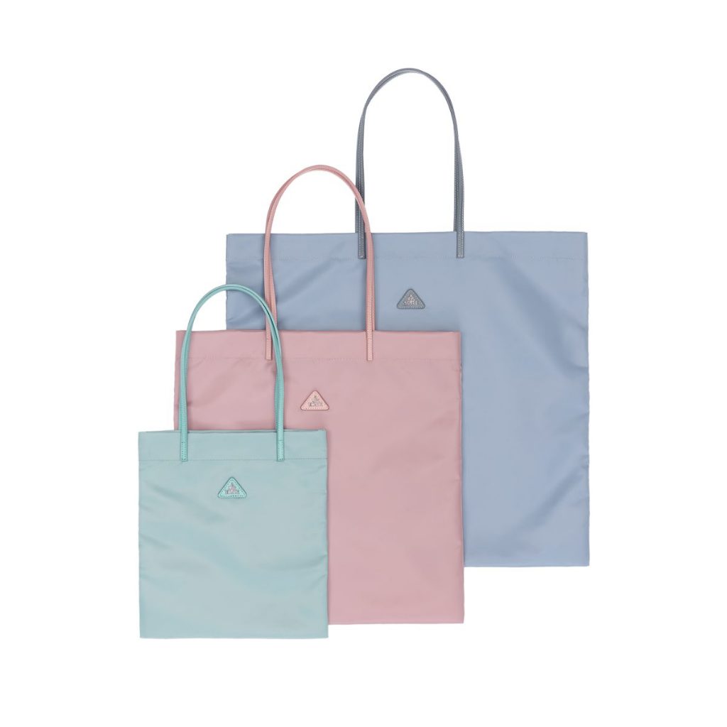 Aristotle bag – Trio tote กระเป๋าผ้าไนลอนเซ็ต 3 ใบ