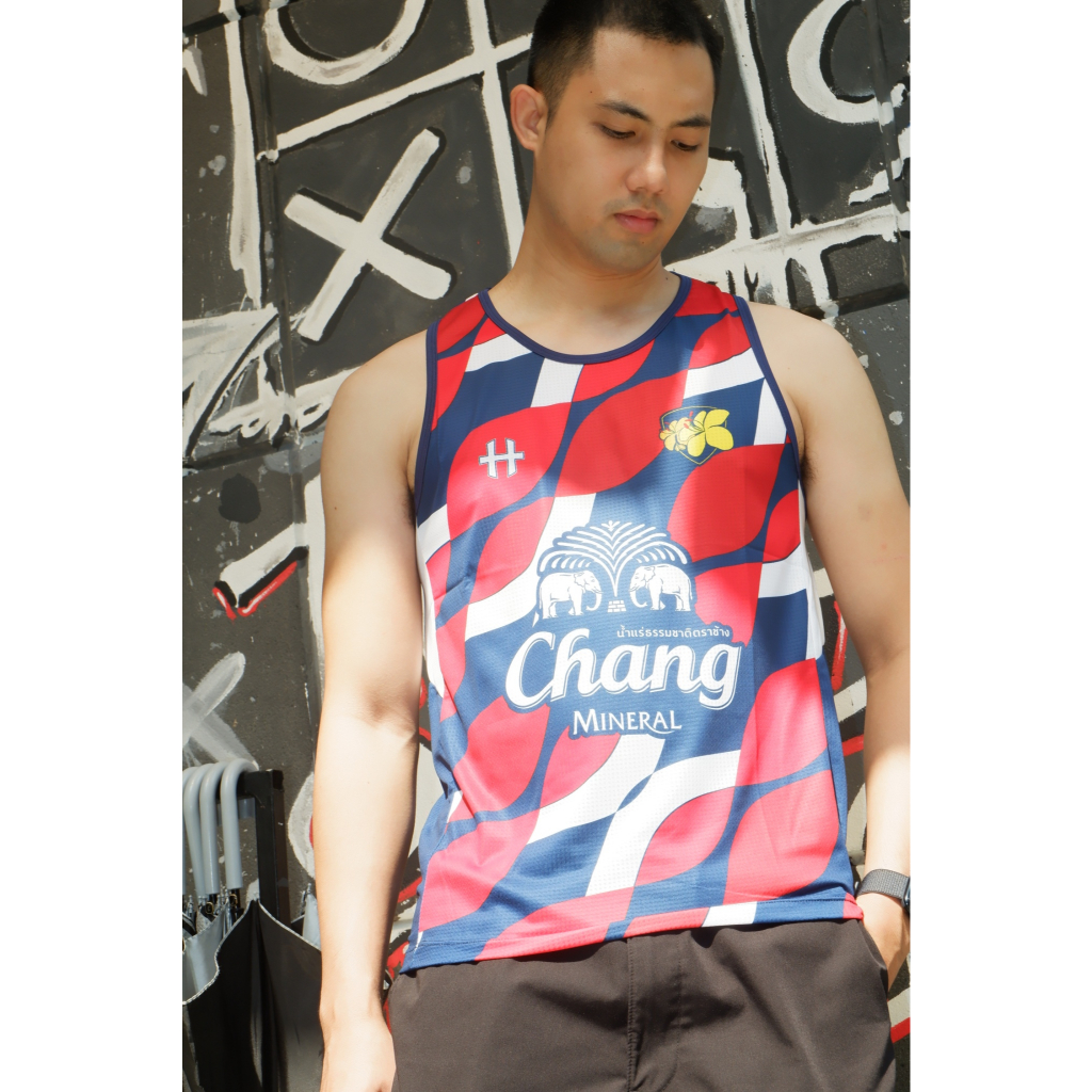 เสื้อกล้าม ลาย DNA รักบี้ไทย