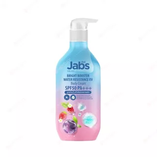 Jabs bright booster UV Protection SPF50 PA+++ แจ๊บส์ ครีมกันแดด โลชั่นกันแดด 450ml