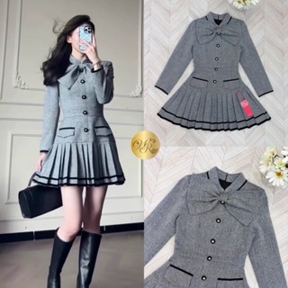 รบกวนเช็คสินค้าก่อนสั่งซื้อคะ  Widelia@Real  Dress เดรสแขนยา…