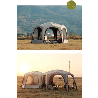 Vidalido Star Island Air Dome เต็นท์โดมเสาลม มาใหม่ ขนาด 4-8 คน สามารถต่อเสริมได้กับเต็นท์หลายรุ่น