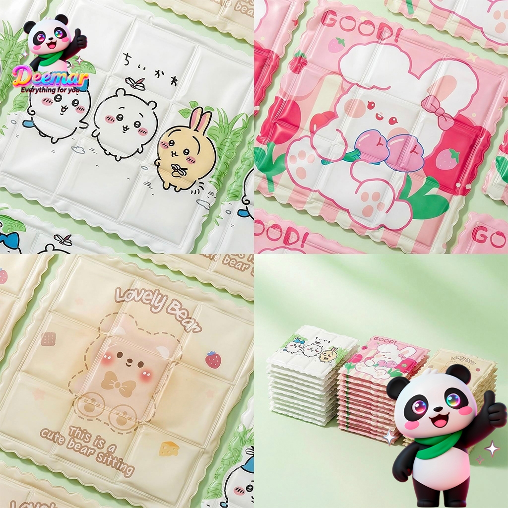 Deemar  แผ่นเย็น เจลเย็นลดความร้อน แผ่นเจลเย็น  แผ่นเจลเย็น ที่นอนเย็น ราคา ต่อ 1 ชิ้น  36*36ซม. 36X