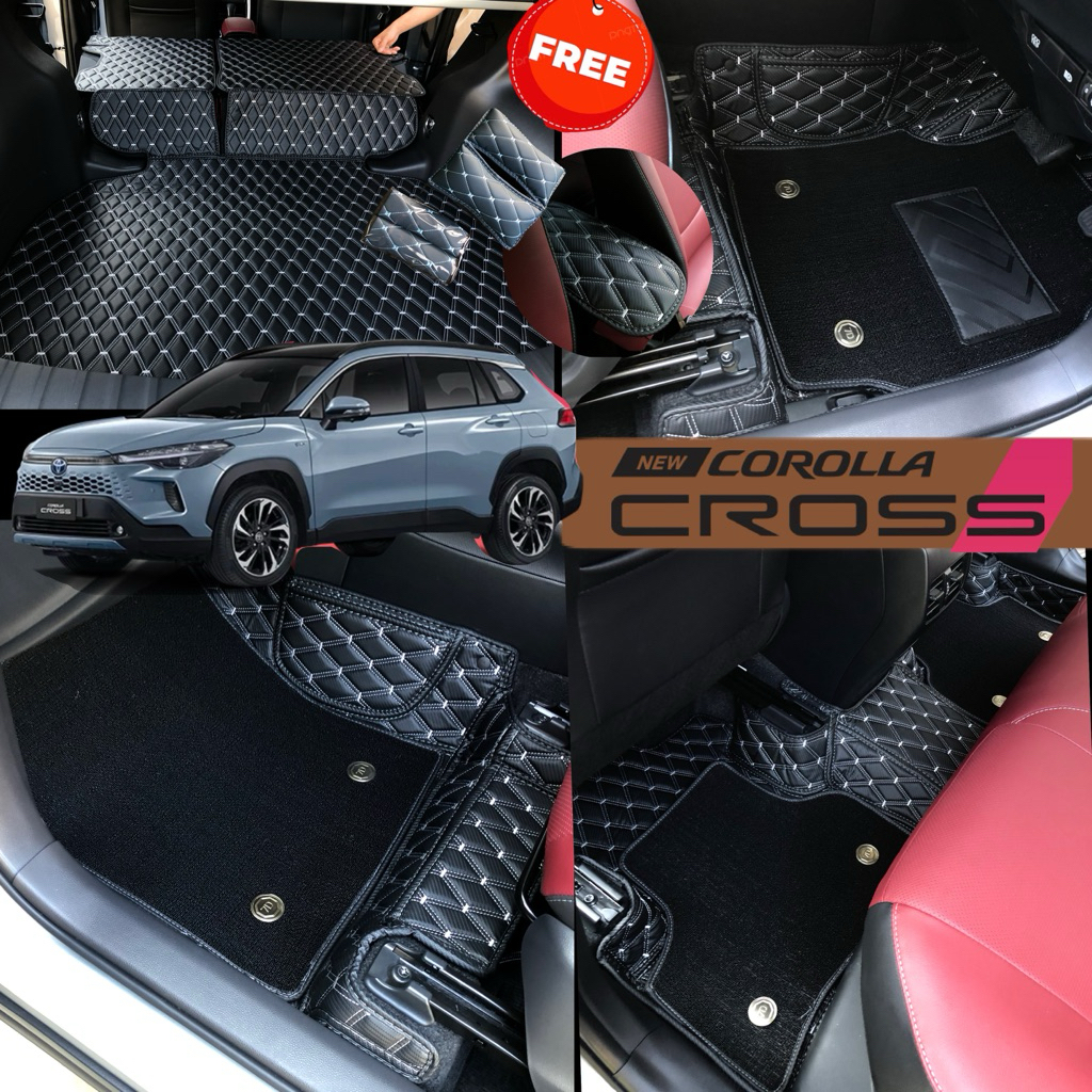 (ฟรี!!รองเเขน+หมอนรองคอ+เบลท์)Toyota Corolla Cross 2018-2026ตัวเลือก เบลซิลหรือHYBRID(วัสดุคัดเกรดส่งตรง จากหน้าโรงงาน)