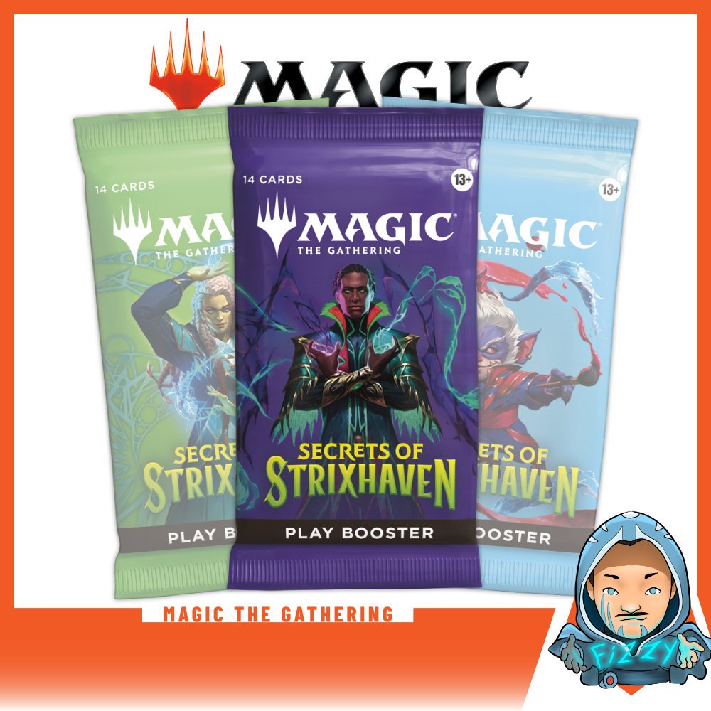 [FIZZY] Magic the Gathering (MTG): Secrets of Strixhaven - Play Booster Pack